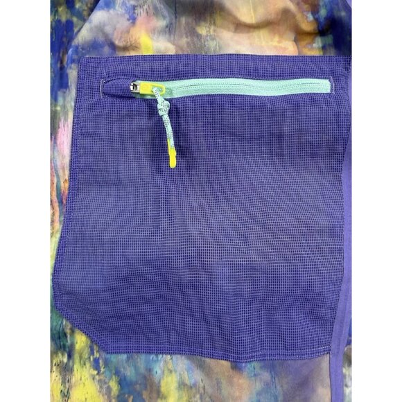 Lululemon Mens Water Repellent Hiking Athletic Shorts 8” Sz Large Tie Dye Cargo - Picture 12 of 12